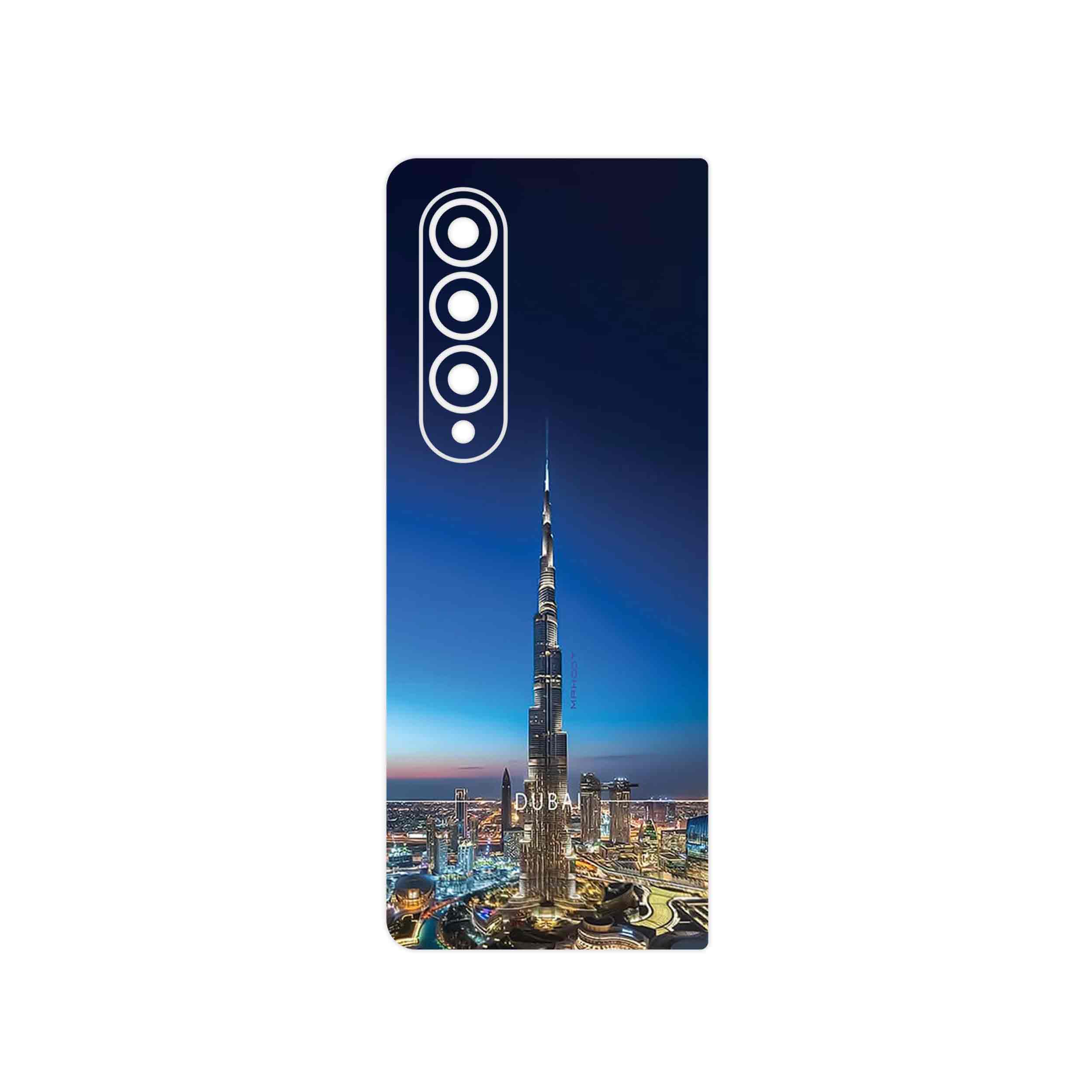 برچسب پوششی ماهوت مدل Dubai_City مناسب برای گوشی موبایل سامسونگ Galaxy Z Fold4