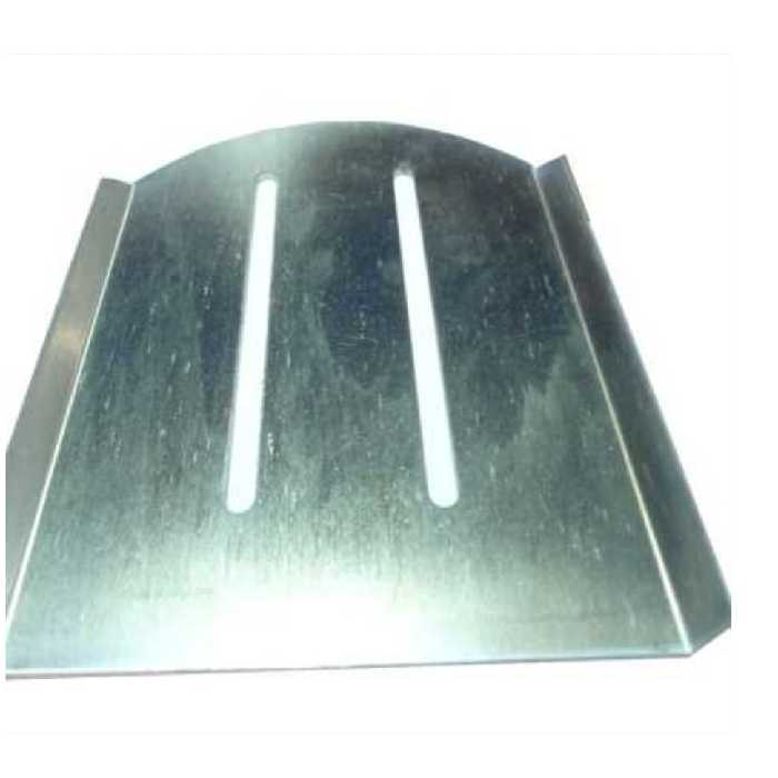 صفحه پلیت یا براکت فلزی لبه دار 