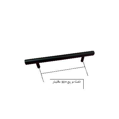 دستگیره کابینت و کمد مدل میله ای کد HG10 بسته 10 عددی