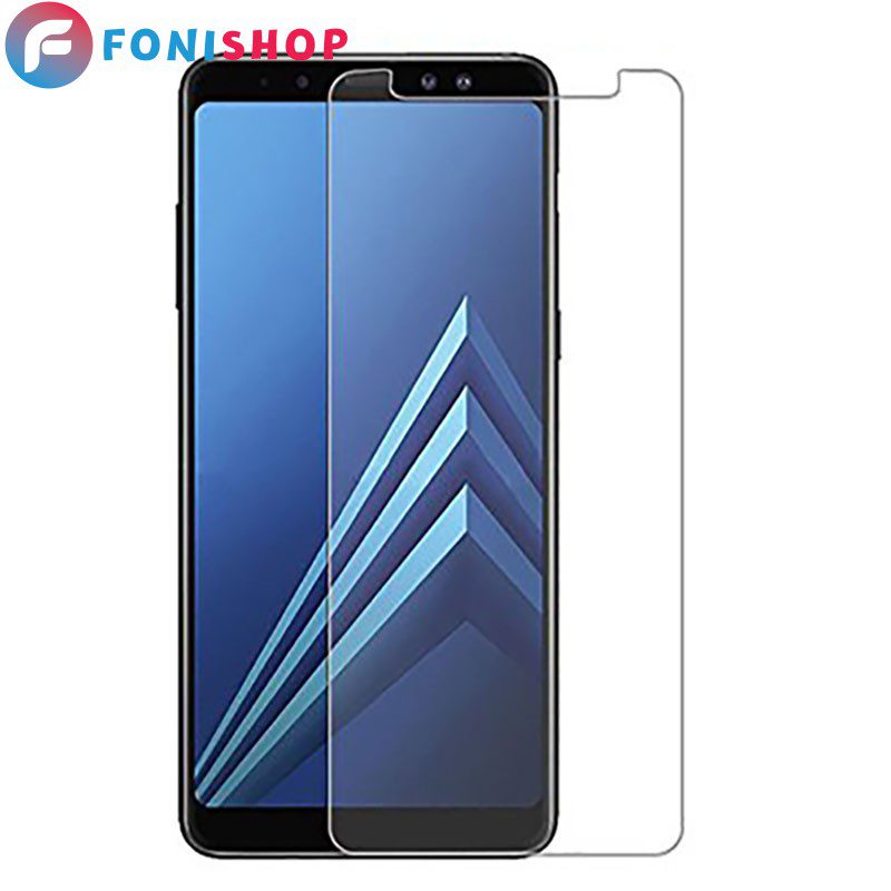 گلس محافظ صفحه نمایش شیشه ای معمولی Samsung A6 Plus
