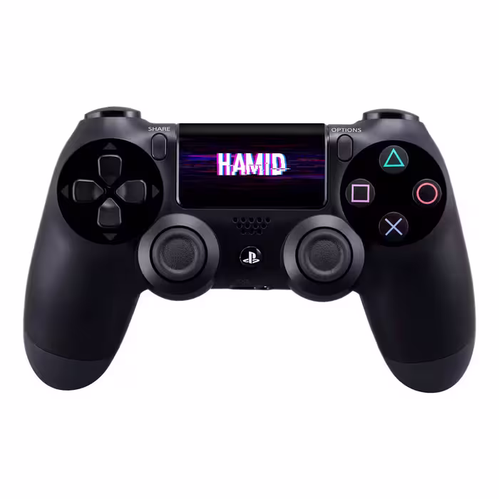 برچسب تاچ پد دسته پلی استیشن 4 ونسونی طرح HAMID