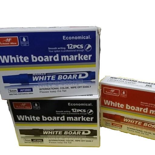 ماژیک وایت برد سر تخت اسکول مکس بسته 12 عددی