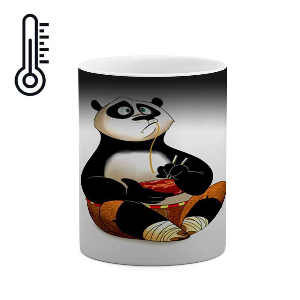 ماگ حرارتی طرح پاندای کونگ فو کار  مدل mgph13330