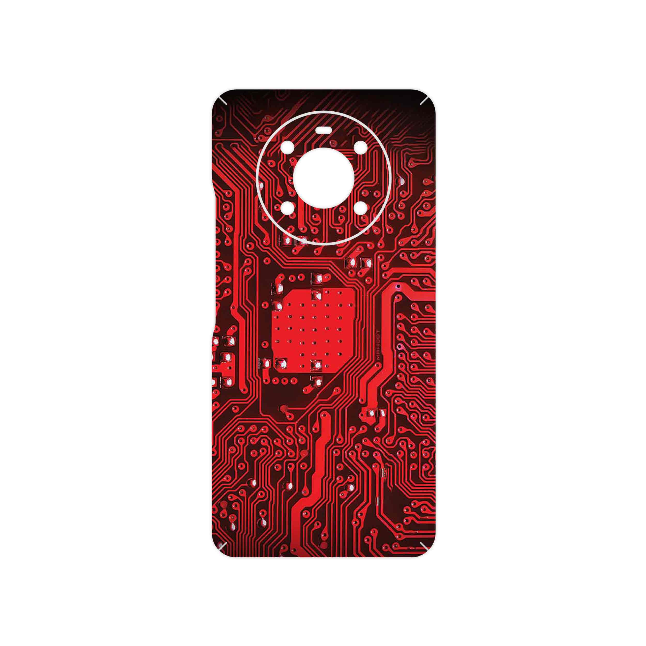 برچسب پوششی ماهوت مدل Red_Printed_Circuit_Board مناسب برای گوشی موبایل آنر X9 4G