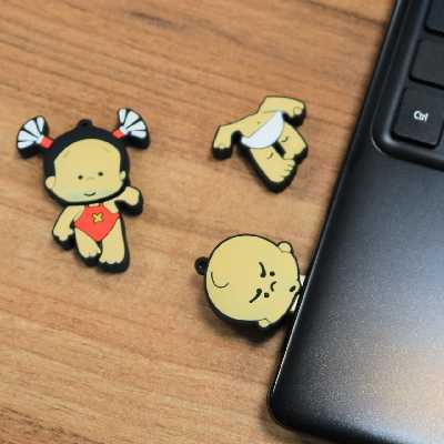 فلش مموری مدل Ul-Boy and Girl ظرفیت 64 گیگابایت مجموعه 2 عددی