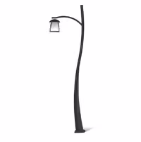 چراغ حیاطی ایستاده شعاع مدل کلاسیک SH-LX-4505