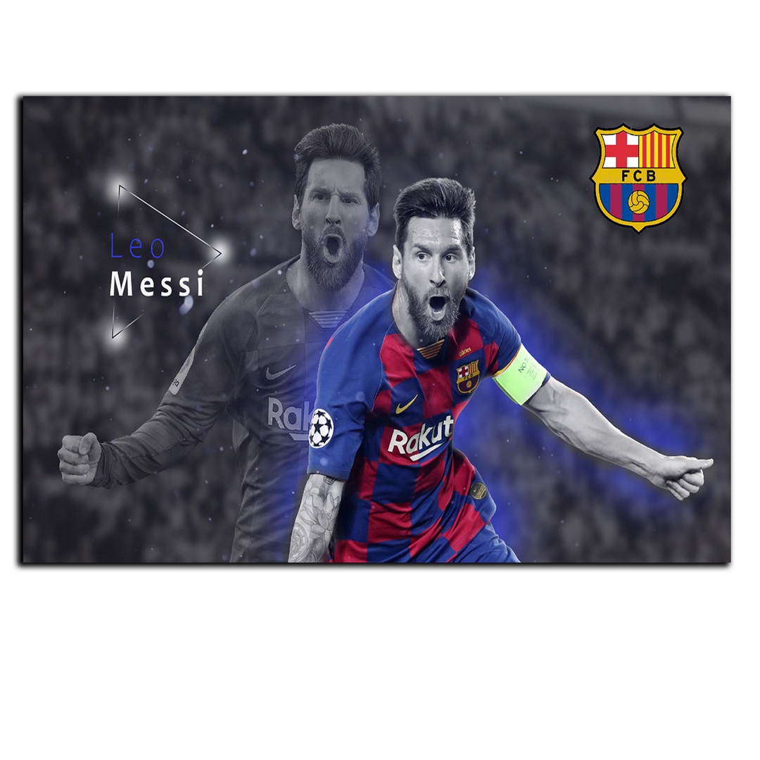 تابلو شاسی بکلیت طرح بازیکن فوتبال باشگاه بارسلونا لیونل مسی مدل SH-S6945