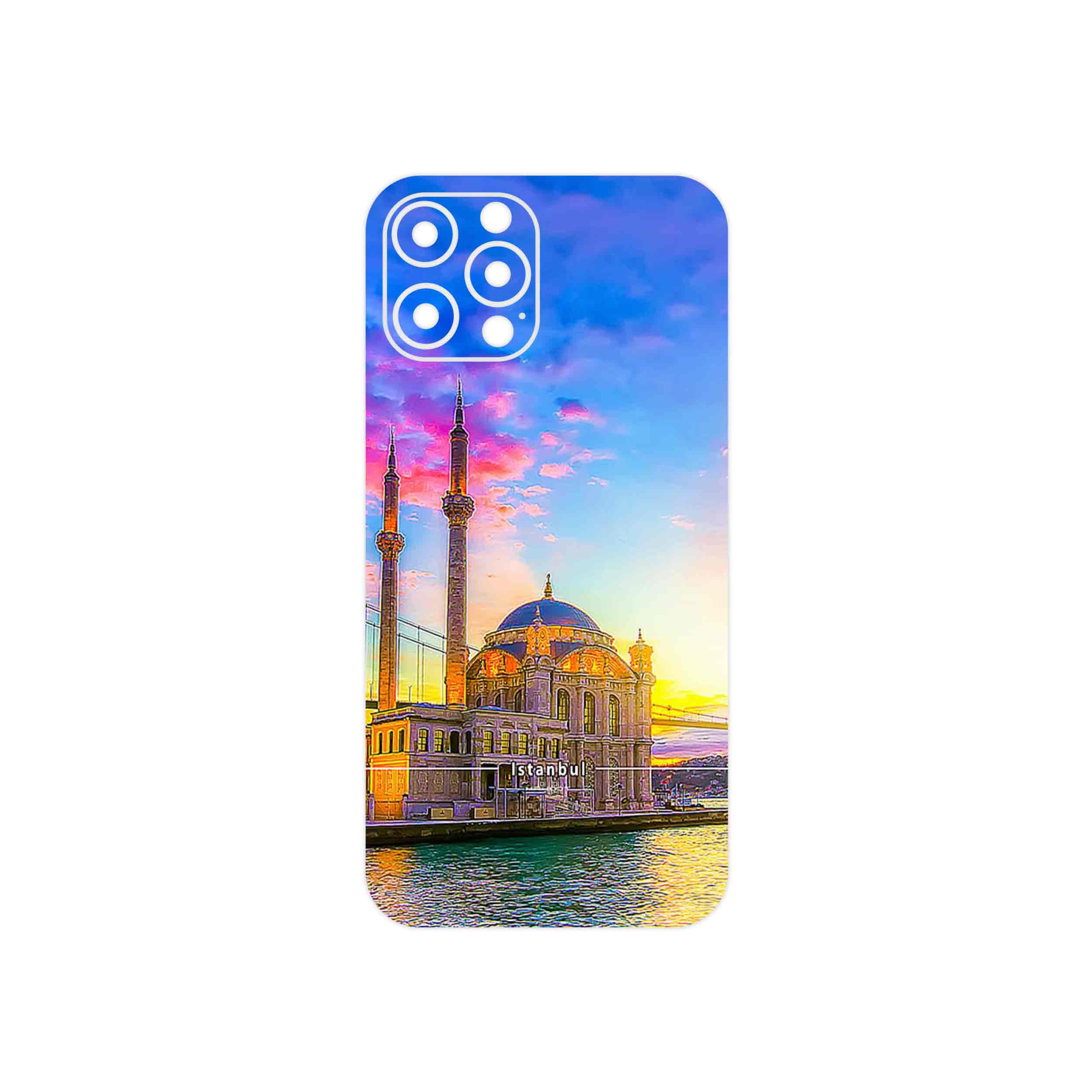 برچسب پوششی ماهوت مدل City of Istanbul مناسب برای گوشی موبایل اپل iPhone 12 Pro Max