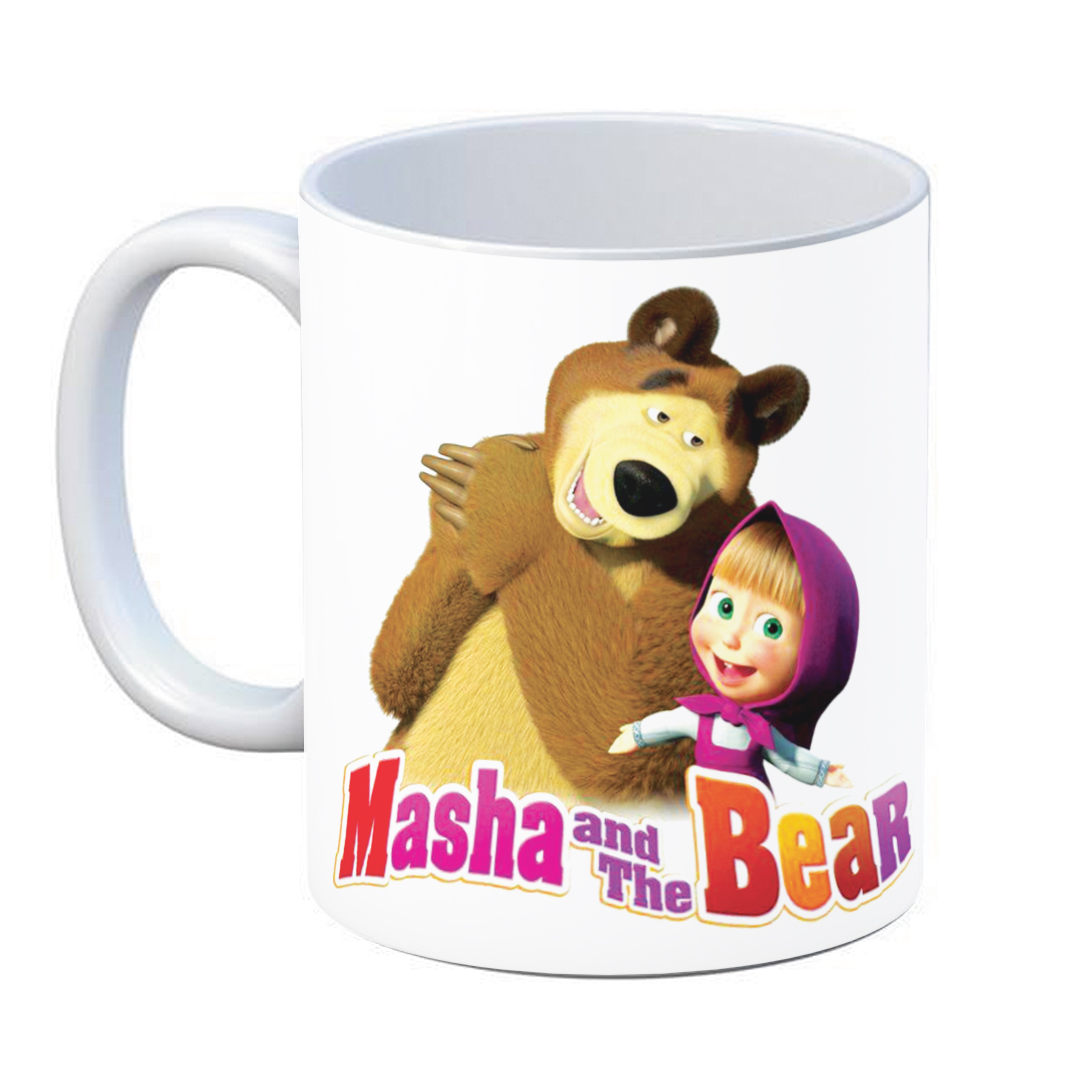 ماگ طرح ماشا و میشا کد 01