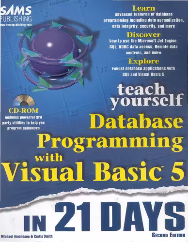 خرید و دانلود نسخه کامل کتاب Teach Yourself Database Programming With Visual Basic 5 in 21 Days (Second Edition)