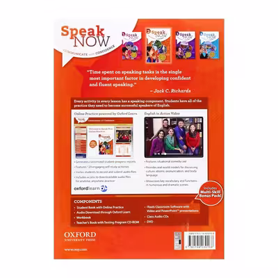 کتاب Speak Now 2 اثر Jack C.Richards &amp; David Bohlke انتشارات آکسفورد 