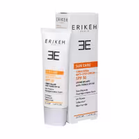 کرم ضد آفتاب و ضد لک SPF5 0 بی رنگ اریکه 50 میلی لیتری