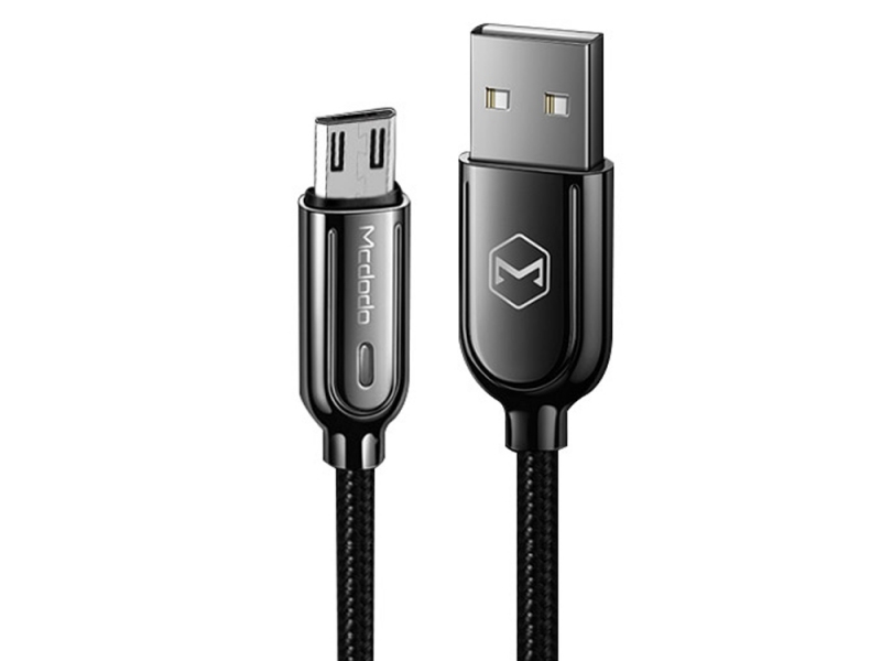 کابل هوشمند شارژ سریع و انتقال داده میکرو یو اس بی مک دودو Mcdodo CA-620 Auto Power Off MicroUSB Cable 1M