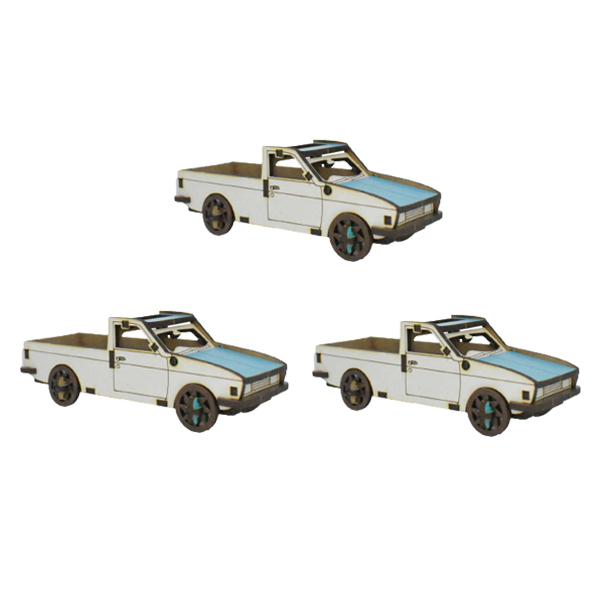 ماکت دکوری مدل پیکان وانت کد 003 بسته 3 عددی