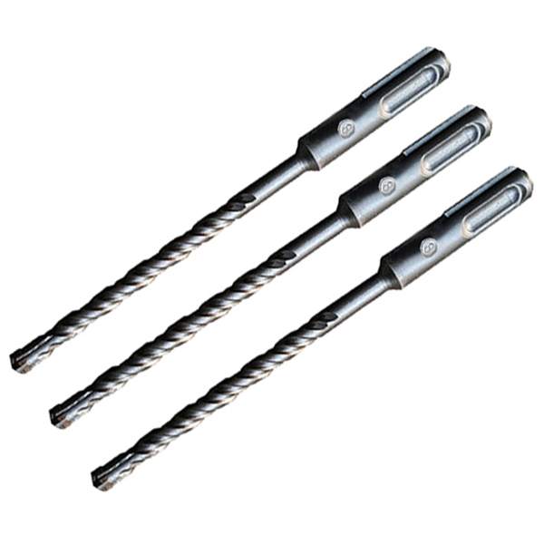 مته چهار شیار مدل HT - 008x160 سایز 8 میلی متر مجموعه سه عددی