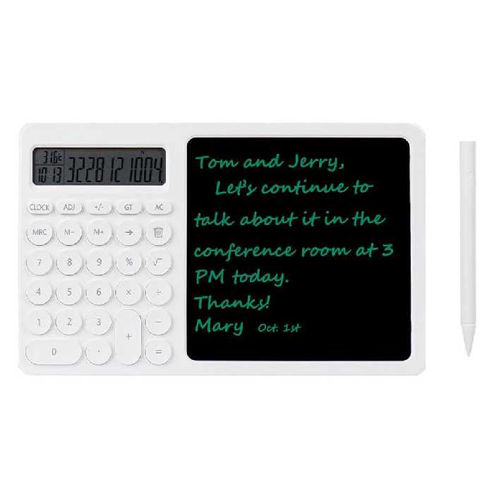 ماشین حساب و پد نوشتن ارلدام مدل ET-T09