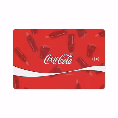 برچسب پوششی ماهوت مدل Coca-Cola-Logo مناسب برای تبلت سامسونگ Galaxy Tab S4 10.5 2018 T830