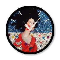 ساعت دیواری راویتا مدل دخترانه طرح 1166