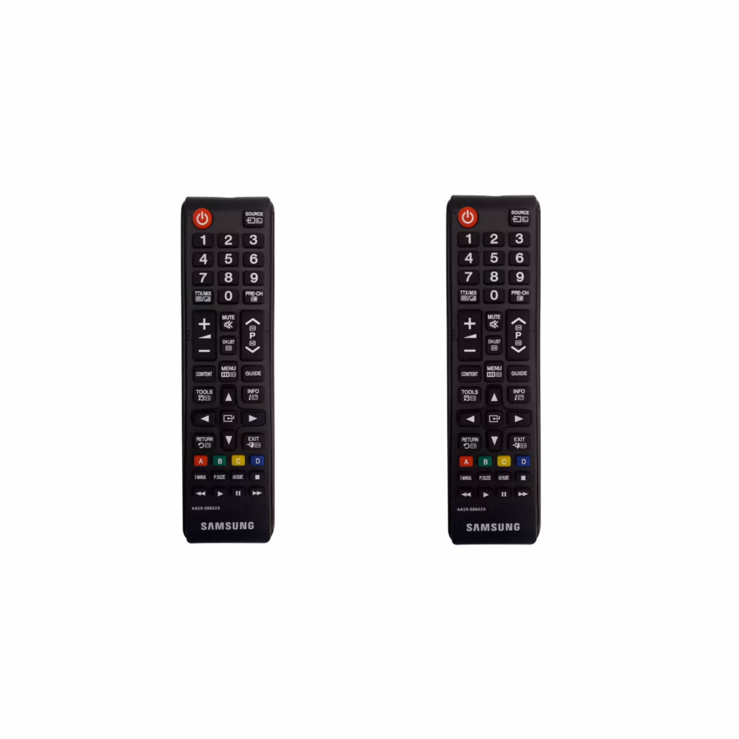 ریموت کنترل تلویزیون مدل AA59-00602A مجموعه 2 عددی