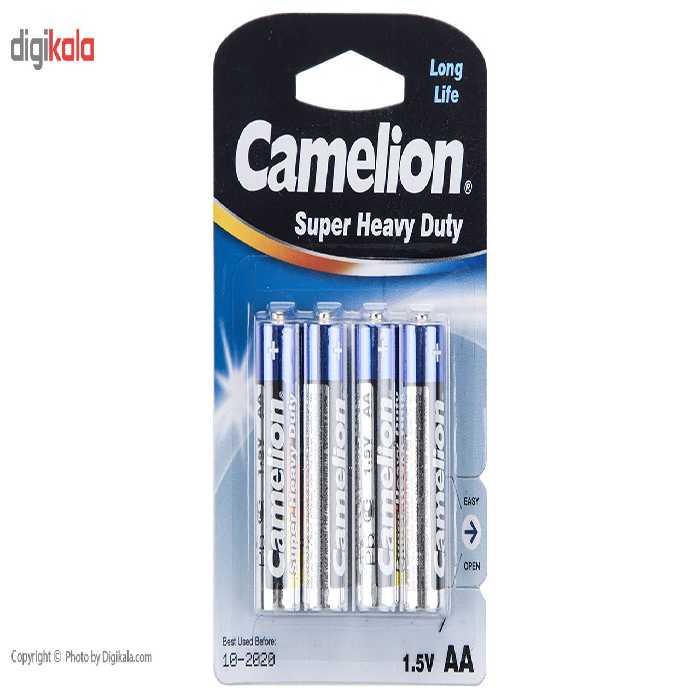 باتری قلمی کملیون مدل Super Heavy Duty بسته 4 عددی