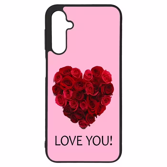 کاور طرح LOVE YOU کد G-031 مناسب برای گوشی موبایل سامسونگ Galaxy A24 | دیجی قاب دونی