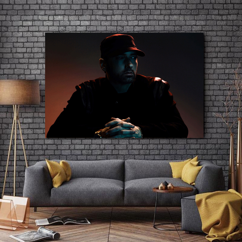 تابلو شاسی طرح بزرگان موسیقی مدل Eminem کد A311