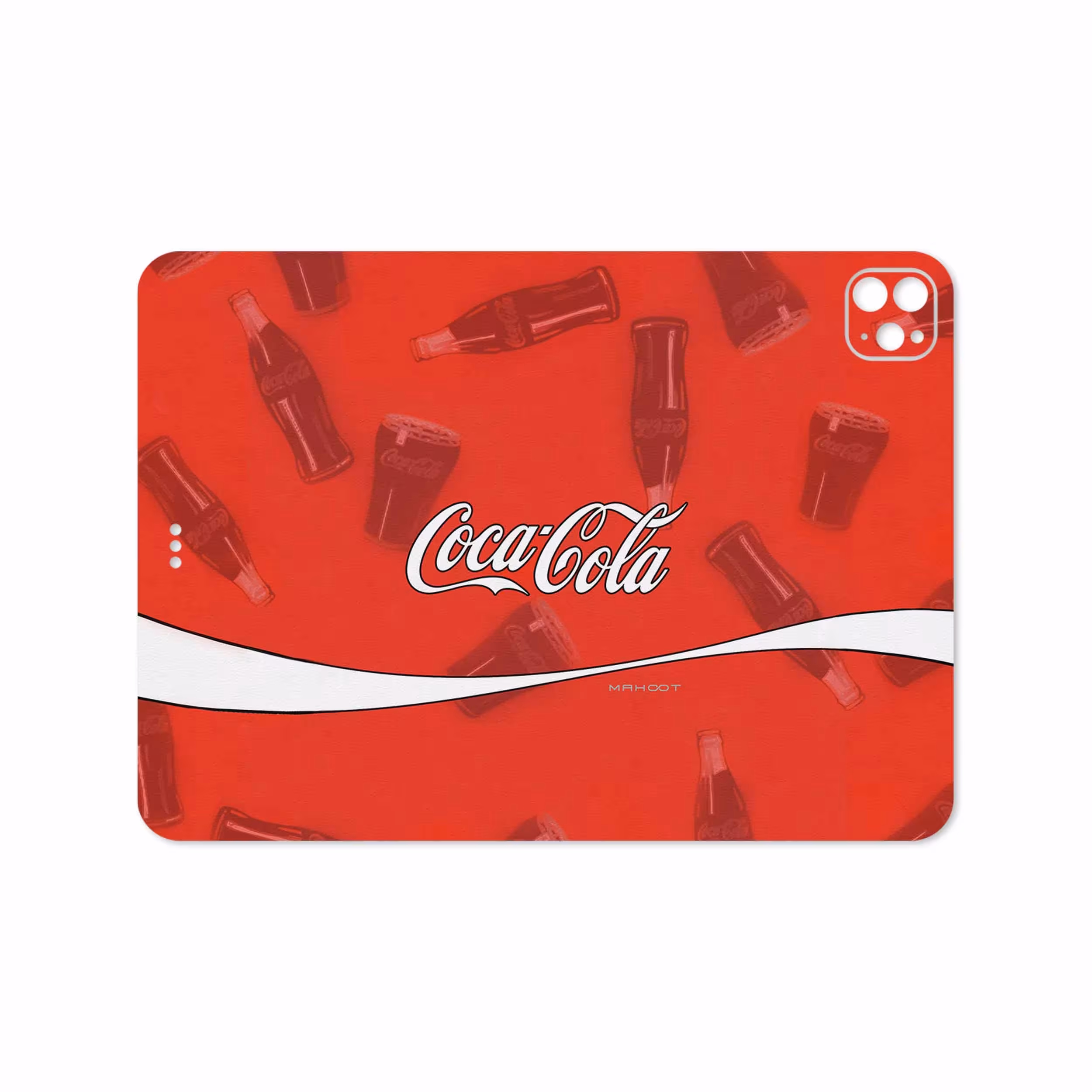 برچسب پوششی ماهوت مدل Coca-Cola-Logo مناسب برای تبلت اپل iPad Pro 11 (GEN 2) 2020 A2230