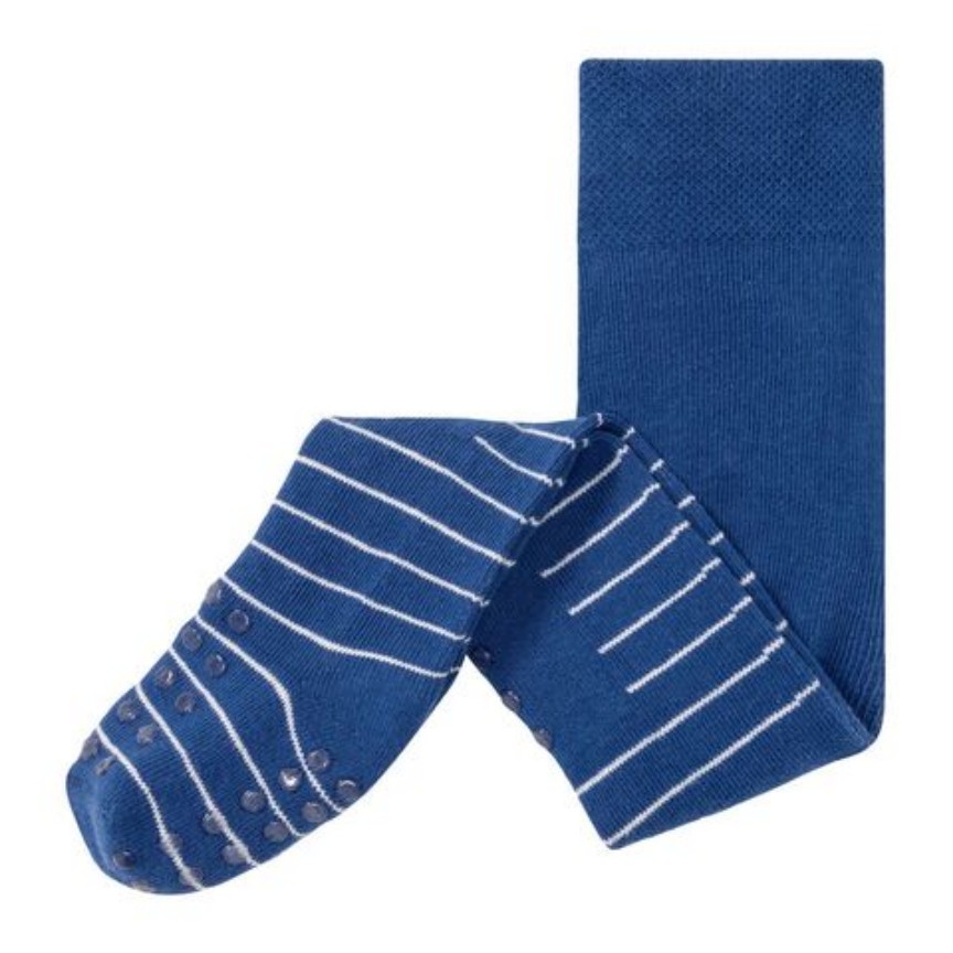 جوراب شلواری دخترانه پسرانه نخی سورمه ای راه دار لوپیلو lupilu آلمان سایز  1 تا 2 سال(ارسال رایگان)