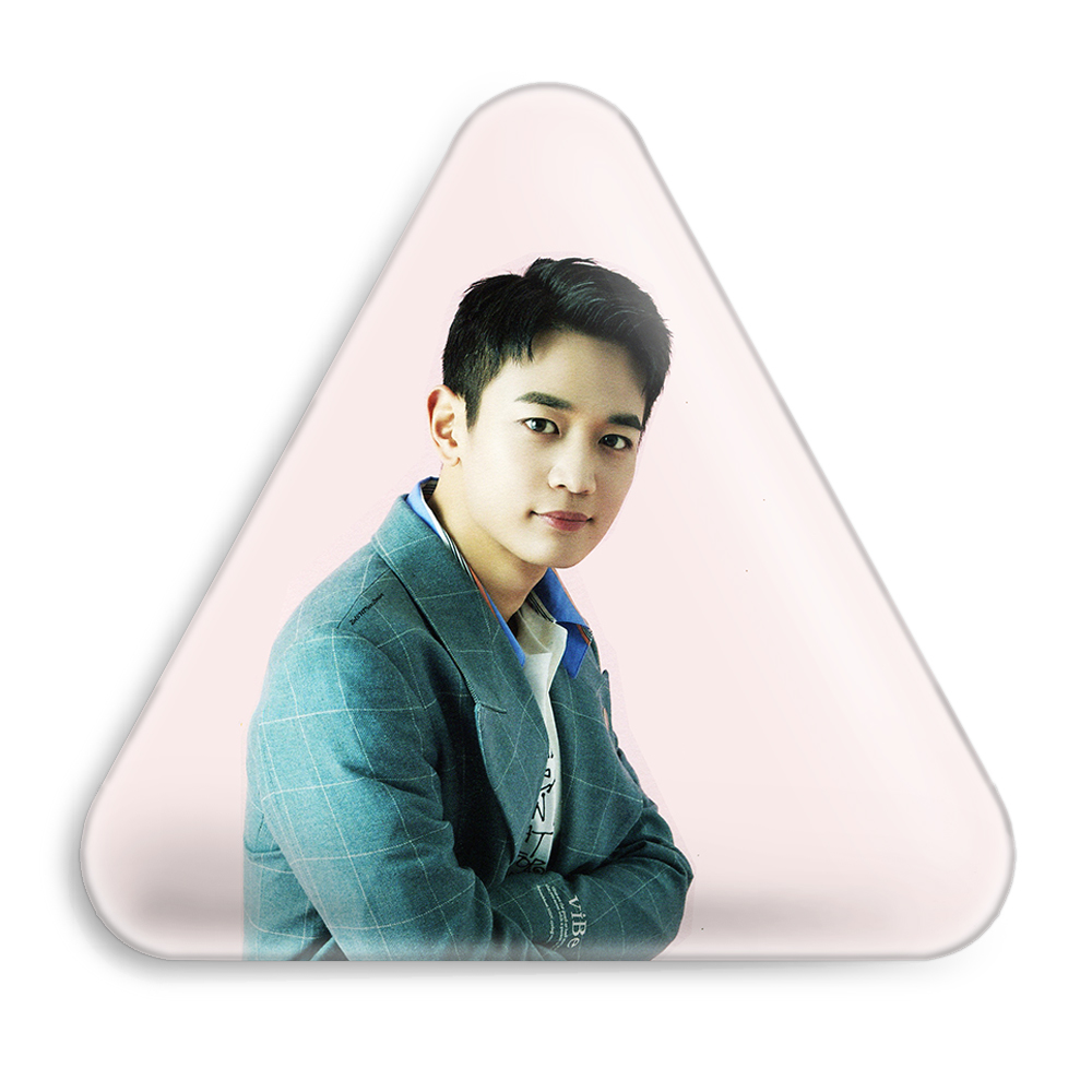 پیکسل خندالو طرح مینهو گروه شاینی مدل مثلثی کد 12348