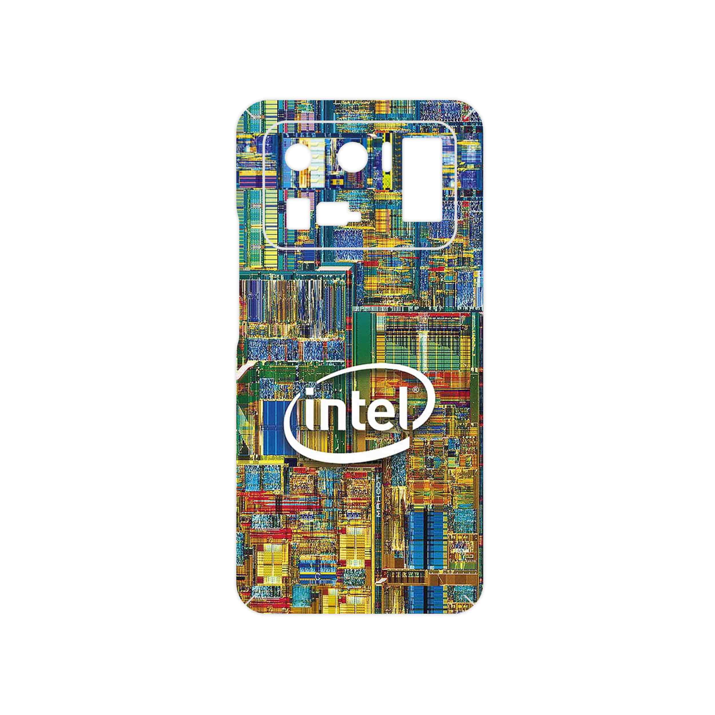 برچسب پوششی ماهوت مدل Intel مناسب برای گوشی موبایل شیائومی Mi 11 Ultra
