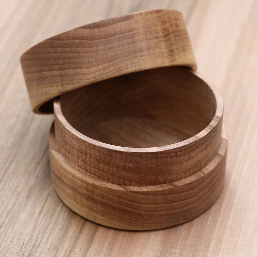 جعبه ساعت چوبی (جعبه هدیه )