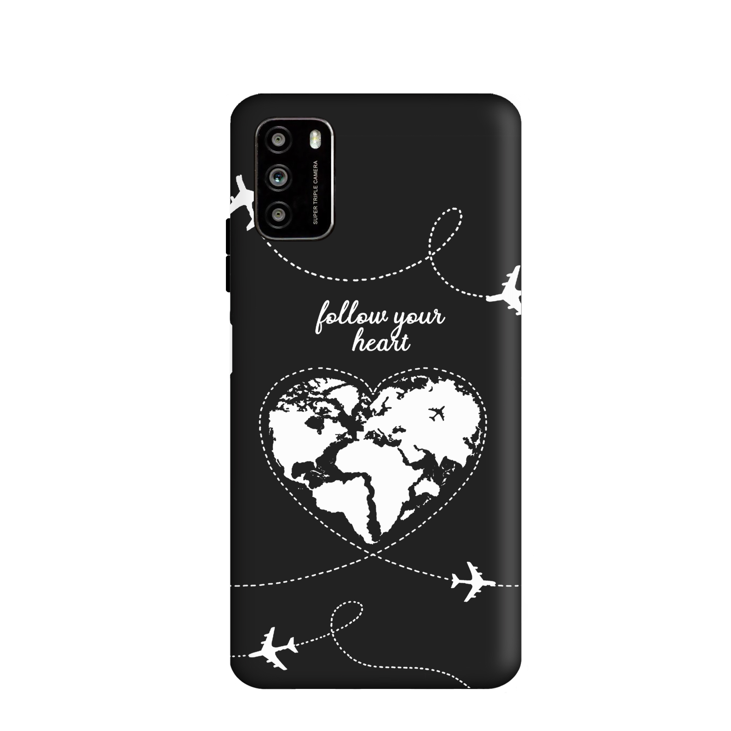 کاور طرح  نقشه قلب کد y8093 مناسب برای گوشی موبایل شیائومی Poco M3