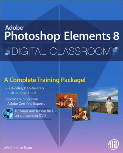 خرید و دانلود نسخه کامل کتاب Photoshop Elements 8 Digital Classroom