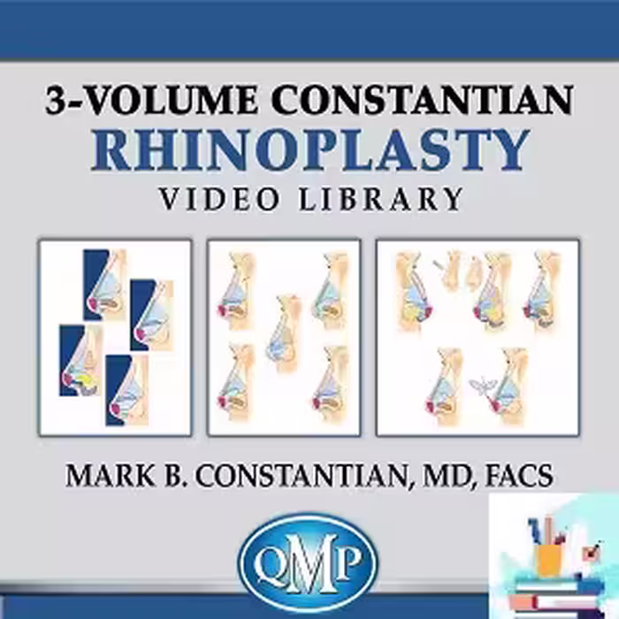 Constantian Rhinoplasty Video Library Volumes 1 2 &amp; 3 at 130€ - کتاب پزشکی بهار