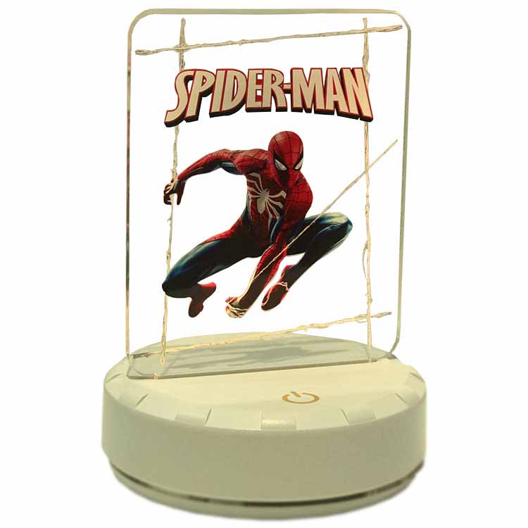 خرید لامپ رومیزی گیمینگ با طرح بازی مرد عنکبوتی LAMP SPIDER MAN با بهترین قیمت