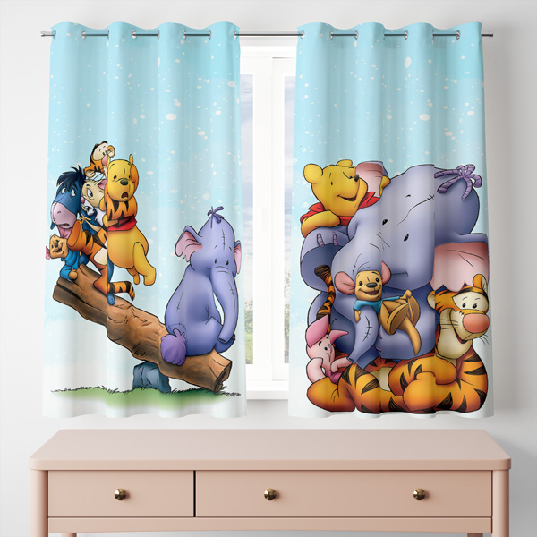 پرده مدل پانچی کد 8126 سایز 200x140 سانتی متر