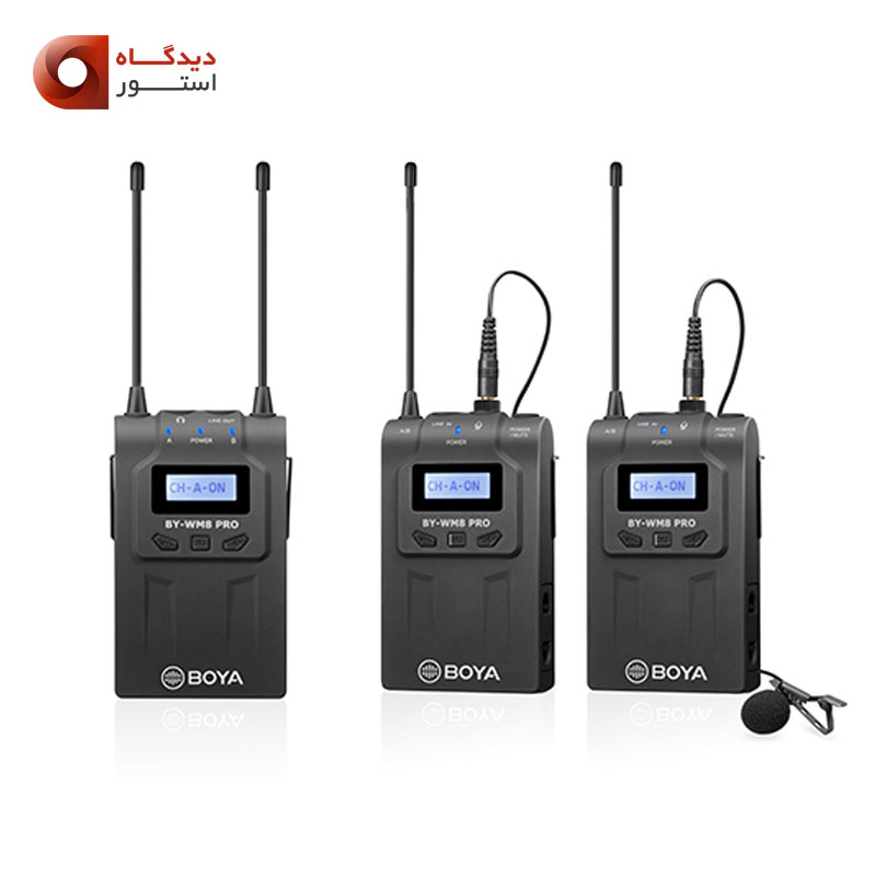 میکروفون بی سیم بویا BOYA BY-WM8 Pro K2 Wireless Microphone