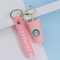 سرکلیدی لیوان استار باکس STARBUCKS صورتی 37296