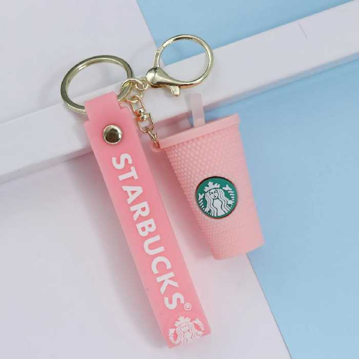 سرکلیدی لیوان استار باکس STARBUCKS صورتی 37296