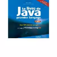 خرید و دانلود نسخه کامل کتاب Le livre de Java premier langage : Avec 109 exercices corrigés