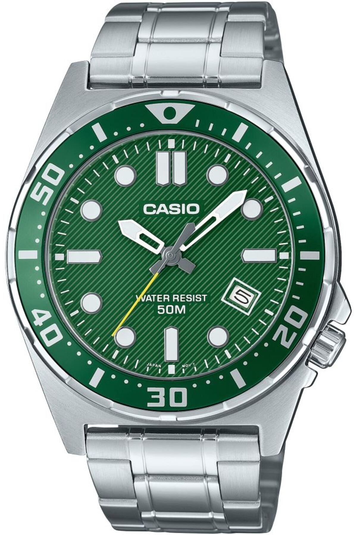 ساعت خاکستری مردانه مچی MTD 135D Casio