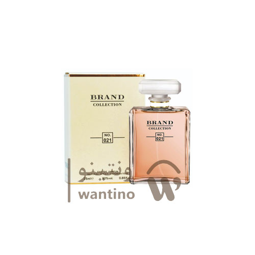 عطر ادکلن زنانه شنل کوکو مادمازل برند کالکشن کد 021 (Chanel Coco Mademoiselle) حجم 25 میل
