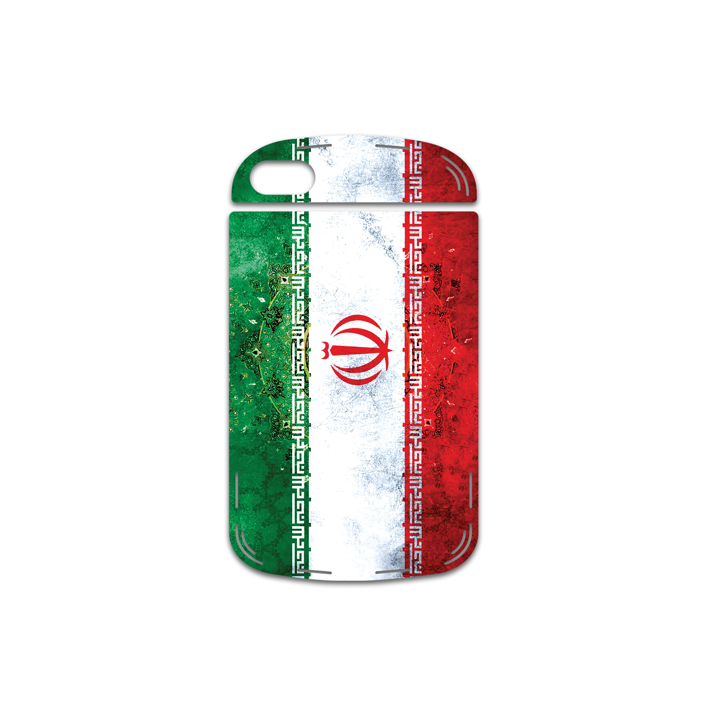 برچسب پوششی ماهوت مدل IRAN-Flag-1 مناسب برای گوشی موبایل بلک بری Q10