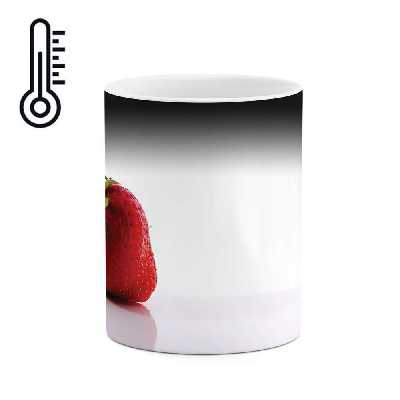 ماگ حرارتی طرح توت فرنگی مدل mgh02098