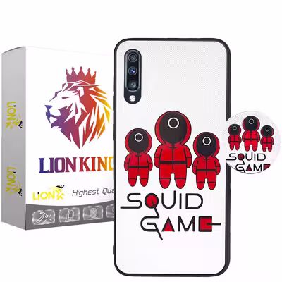 کاور لاین کینگ مدل SG مناسب برای گوشی موبایل سامسونگ Galaxy A50 A50s A30s به همراه پایه نگهدارنده
