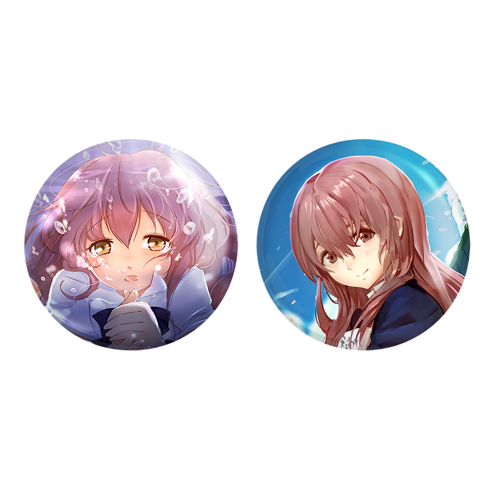 پیکسل خندالو مدل شوکو نیشیمیا انیمه سایلنت ویس کد 1582615827 مجموعه 2 عددی