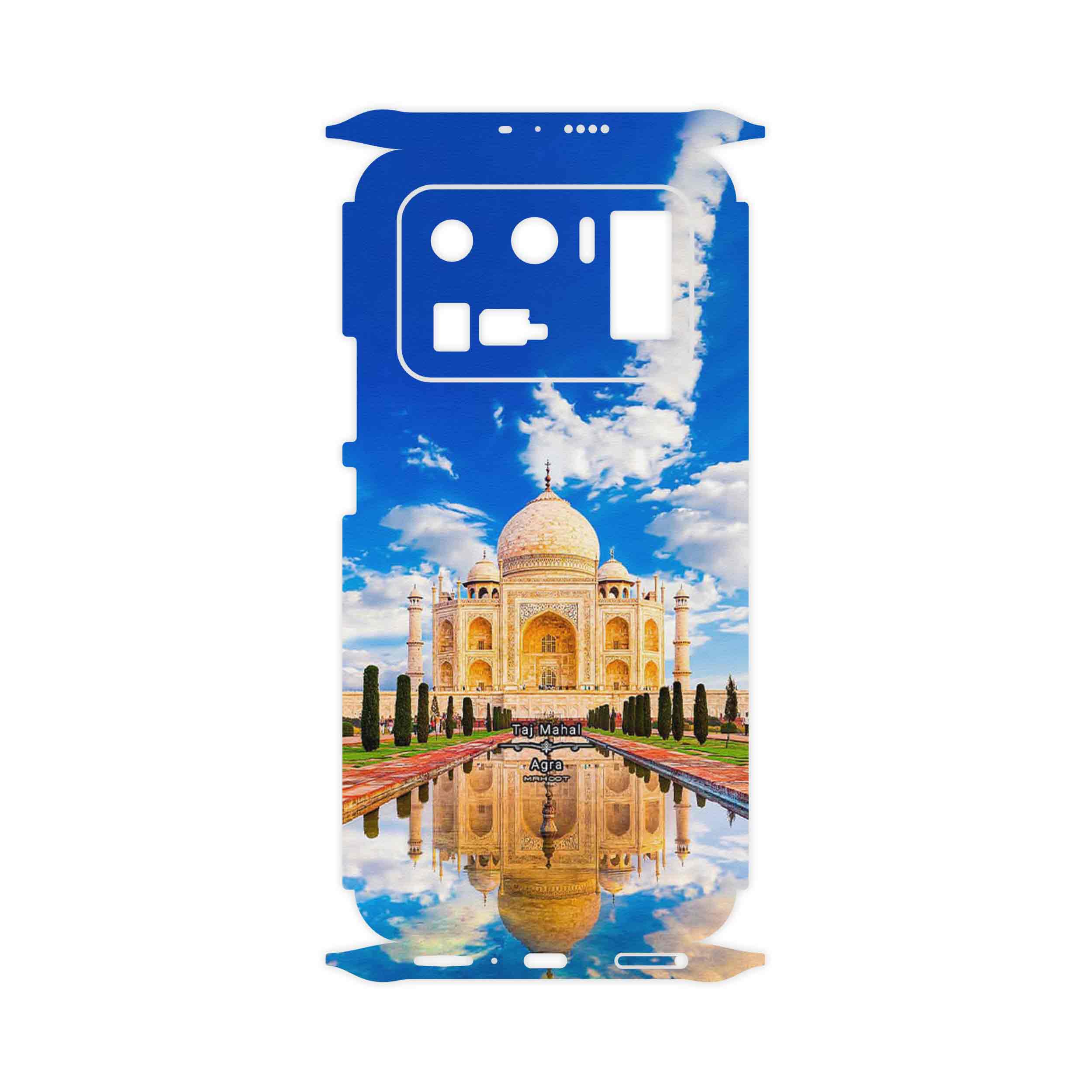برچسب پوششی ماهوت مدل The Taj Mahal-FullSkin مناسب برای گوشی موبایل شیائومی Mi 11 Ultra