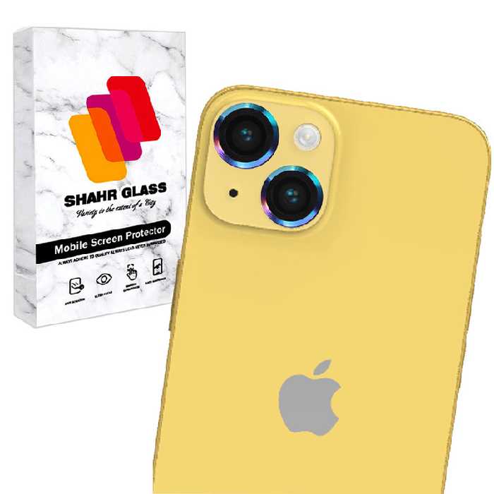 محافظ لنز دوربین شهر گلس مدل RINGISH مناسب برای گوشی موبایل اپل iPhone 14 Plus | کالا برتری