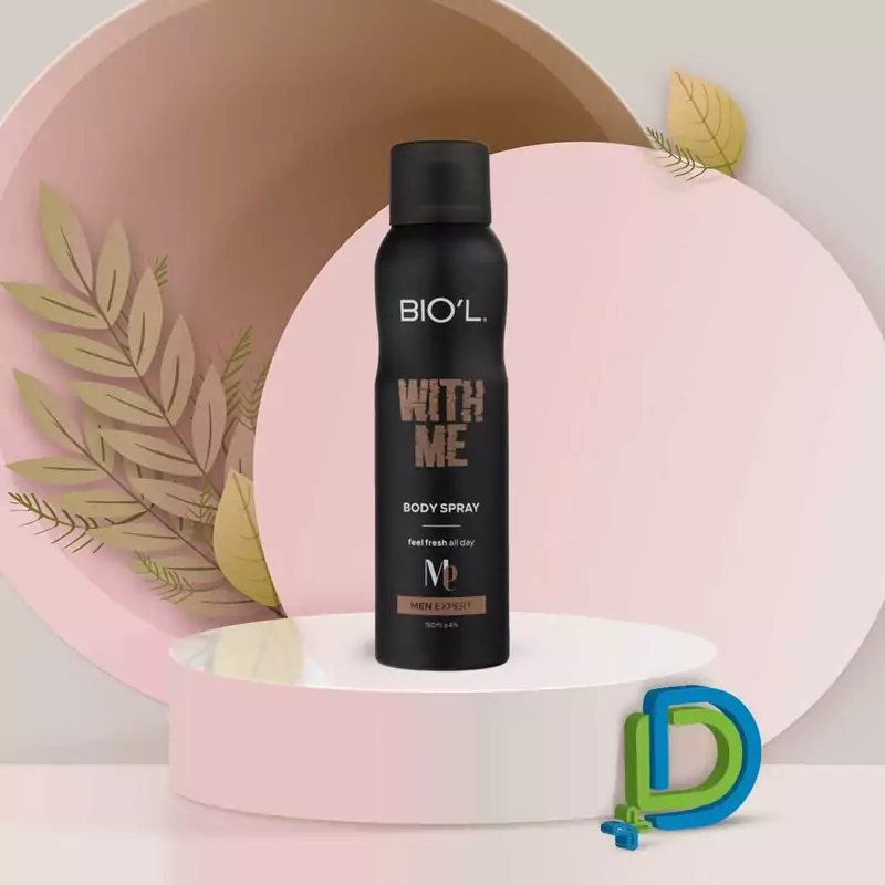 اسپری بدن مردانه بیول مدل With Me حجم 150 میلی لیتر