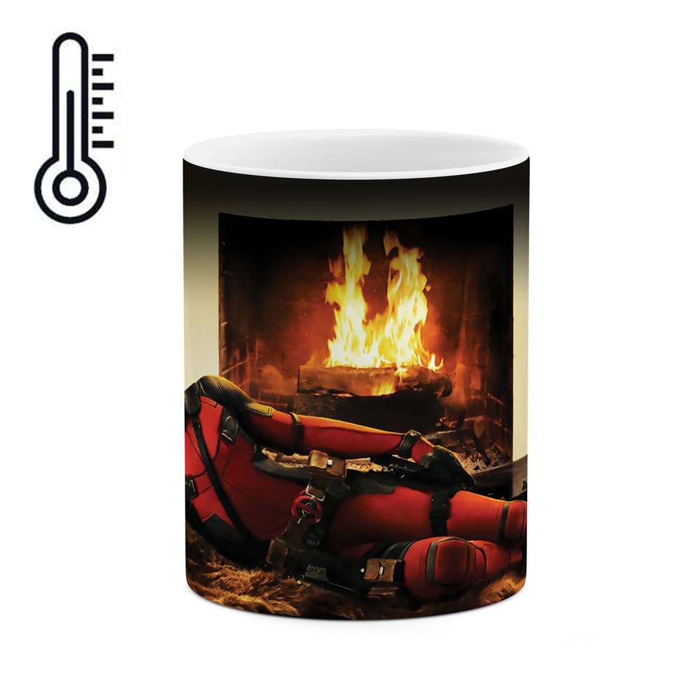 ماگ حرارتی طرح ددپول مدل mgph02604